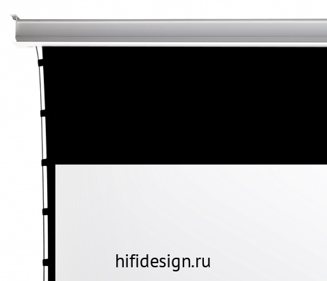 ����� kauber blue label tensioned bt cinema 122" gray pro